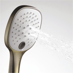Ручной душ WasserKRAFT A050 Светлая бронза