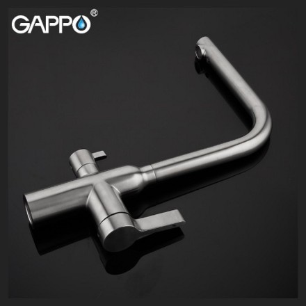 Смеситель для кухни Gappo G4399-4 Нержавеющая сталь