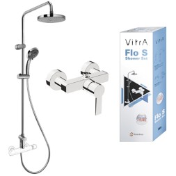 Душевая система Vitra System Rain Flo S A49234EXP Хром