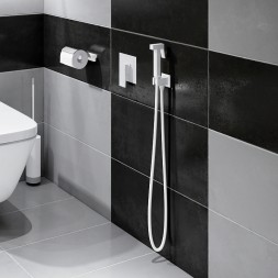 Гигиенический душ со смесителем Timo Selene 2089/16SM Белый матовый