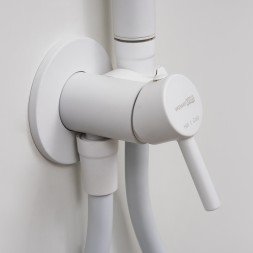 Гигиенический душ со смесителем WasserKRAFT A70538 Белый матовый