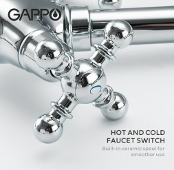 Смеситель для кухни Gappo G89 G4089 Хром