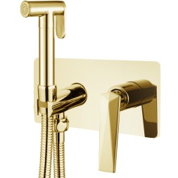 Гигиенический душ со смесителем Boheme Venturo 387 Золото