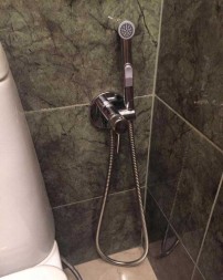 Гигиенический душ со смесителем Rossinka X25-51 Хром