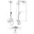 Душевая система Hansgrohe Pulsify S Showerpipe 260 1jet 24230000 с термостатом Хром