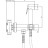 Гигиенический душ со смесителем Bossini Paloma Brass E37005B.070 Никель