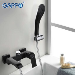 Смеситель для ванны Gappo G50 G3250 Черный матовый