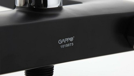 Смеситель для ванны Gappo G50 G3250 Черный матовый