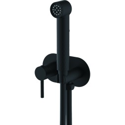 Гигиенический душ со смесителем Splenka S96.52.06 Черный матовый