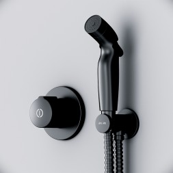 Гигиенический душ со смесителем AM.PM X-Joy F40P85A22 Черный