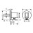 Шланговое подключение Hansgrohe FixFit S 26888700 Белое матовое