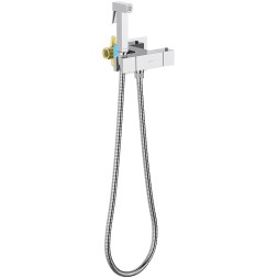 Гигиенический душ со смесителем Aquatek Либра AQ1028CR с термостатом Хром