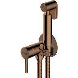 Гигиенический душ со смесителем WasserKRAFT A70938 Розовое золото