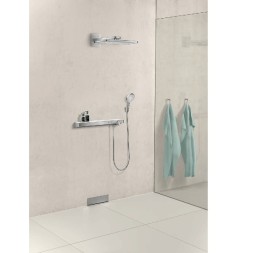 Верхний душ Hansgrohe Rainmarket Select 460 1jet 24003600 Черный хром