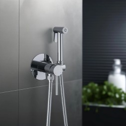 Гигиенический душ со смесителем Aquatek Европа AQ1021CR Хром