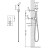 Гигиенический душ со смесителем Timo Briana 7189/17SM Золото матовое