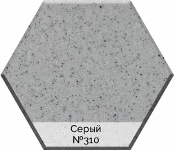 Смеситель для кухни AquaGranitEx C-4040 (310) Серый