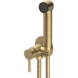 Гигиенический душ со смесителем Splenka S99.52.03 Золото матовое