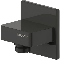 Шланговое подключение Bravat P7429BW-1 Черное