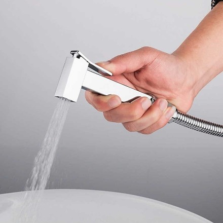 Гигиенический душ со смесителем Frap F7504 Хром
