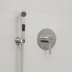Гигиенический душ со смесителем WasserKRAFT Main A04157 Хром
