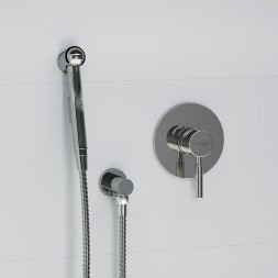 Гигиенический душ со смесителем WasserKRAFT Main A14157 Хром