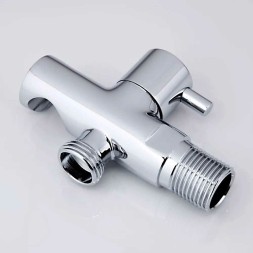Гигиенический душ с запорным вентилем Frap F7501 Хром