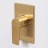 Смеситель для раковины WasserKRAFT A55543 Золото матовое