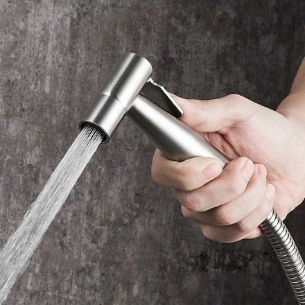 Гигиенический душ со смесителем Frap F7503-5 Сатин