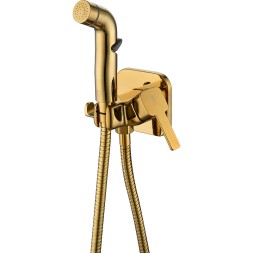 Гигиенический душ со смесителем Rush Capri CA1435-99G Золотой