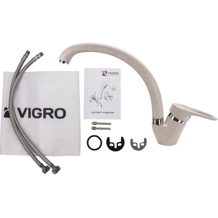 Смеситель для кухни Vigro VG901 Латте
