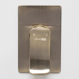 Гигиенический душ со смесителем WasserKRAFT Exter A01652 Бронза