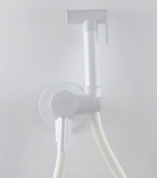 Гигиенический душ Webert Sax Evolution SE870303740 со смесителем Белый матовый
