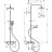 Душевая система Hansgrohe Vernis Shape Showerpipe 26284000 с термостатом Хром
