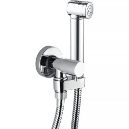 Гигиенический душ с запорным вентилем Bossini Alexa Brass E57001B.030 Хром
