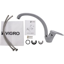 Смеситель для кухни Vigro VG901 Серый
