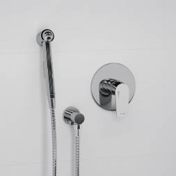 Гигиенический душ со смесителем WasserKRAFT Dill A06157 Хром