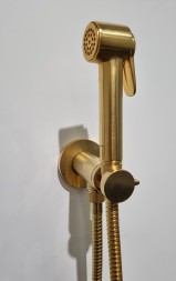 Гигиенический душ Bossini Paloma Brass E37005B.043 Золото сатинированное