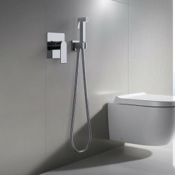 Гигиенический душ со смесителем Aquatek Лира AQ1419CR Хром