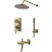 Душевая система Bronze de Luxe 1760&#039;S 6630CG Золото матовое
