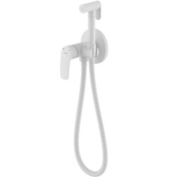 Гигиенический душ со смесителем Milardo Rora RORWTR0M08 Белый матовый