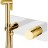 Гигиенический душ со смесителем Boheme Stick 127-WG Белый Золото