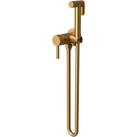 Гигиенический душ со смесителем Vincea VHFW-101BG Брашированное золото