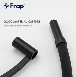 Смеситель для кухни Frap F4552-6 Черный матовый