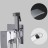 Гигиенический душ со смесителем Gappo Jacob G7207-8 Белый Хром