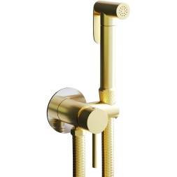 Гигиенический душ со смесителем RGW Shower Panels SP-211Gb 581408211-06 Золото брашированное