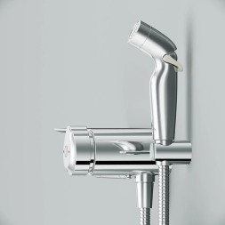 Гигиенический душ со смесителем AM.PM X-Joy TouchReel F0H85A800 Хром