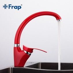 Смеситель для кухни Frap F4101-13 Красный
