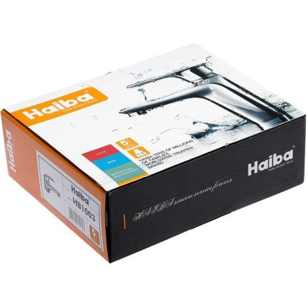 Смеситель для раковины Haiba HB1003 Хром