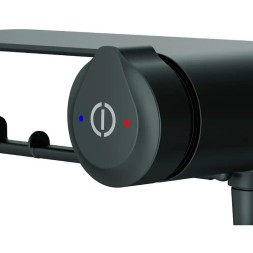 Гигиенический душ со смесителем AM.PM X-Joy TouchReel F0H85A822 Черный матовый
